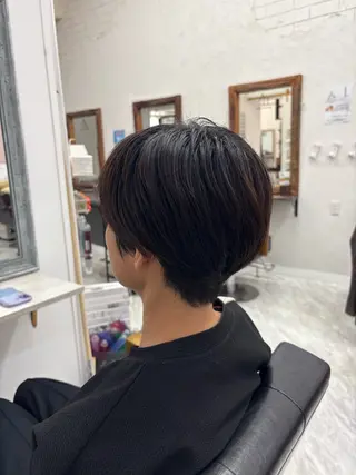 ショート 森元 優衣のヘアスタイル