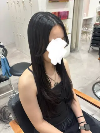 ロング 田中澪🩵ྀི /HUG横浜のヘアスタイル