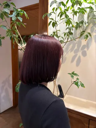 ショート カラー 池田 七海のヘアスタイル