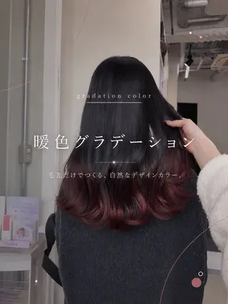 ロング カラー 無料ワンカラーモデル 🩷ALIVE 七海のヘアスタイル