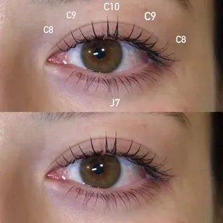 マツエク・マツパ eyelist♡ hinataのマツエク・マツパデザイン