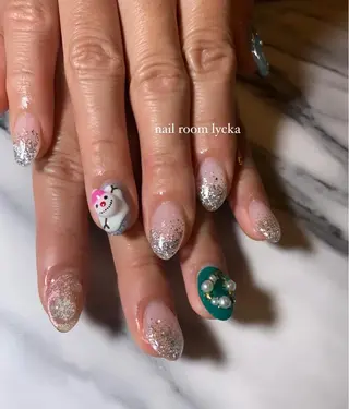 ネイル ネイルルームリッカ 𝐦𝐚𝐲𝐮のネイルデザイン