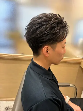 ショート メンズ 久木原 ゆりのヘアスタイル