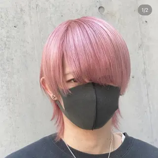 カラー パーマ メンズ yukiho❤️ GAUDI 池袋のヘアスタイル