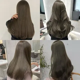 セミロング カラー 井上 美穂のヘアスタイル