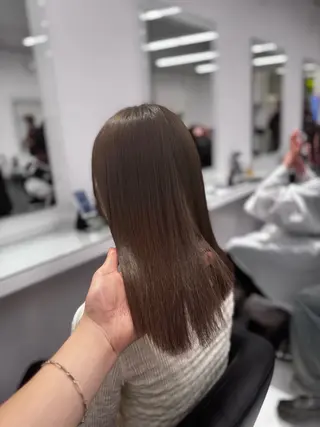 ロング カラー ヘアアレンジ 透け上品ハイトーン 職人ゆうと🤍のヘアスタイル