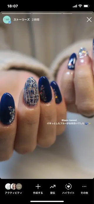 ネイル E LINDAのネイルデザイン