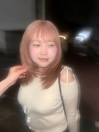 カラー MINAMI 鎌倉 /ブリーチ・ボブのヘアスタイル