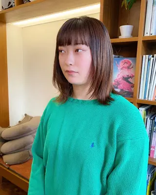 ショート パーマ 似合わせレイヤー/ ケアパーマ/高倉のヘアスタイル