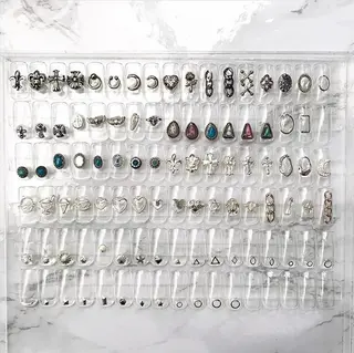 ネイル 渋谷／チップ長さ出し 👑アプレgel-xのネイルデザイン