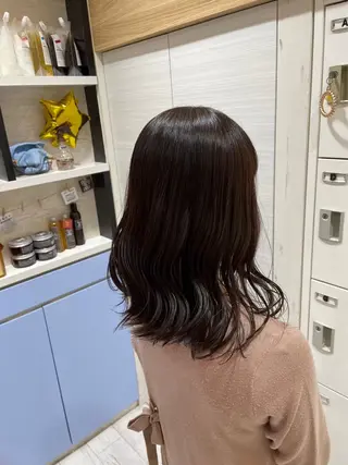 ミディアム 💎髪質改善/縮毛 矯正/伊藤みずき💎のヘアスタイル