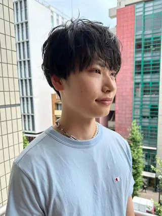 ショート パーマ 🛑柔らか透明感 カラー🛑大谷のヘアスタイル