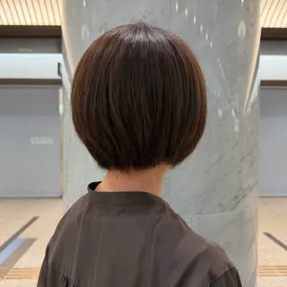 ショート ボブ/ショート/ きだにりののヘアスタイル