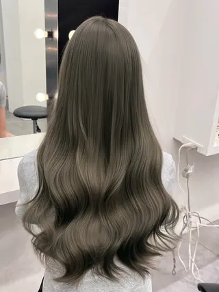 ロング しゅういち/赤み消し カラー特化のヘアスタイル