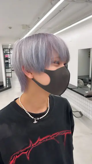 カラー メンズ 🫧‪Ameri🫧 Emma ecoleのヘアスタイル