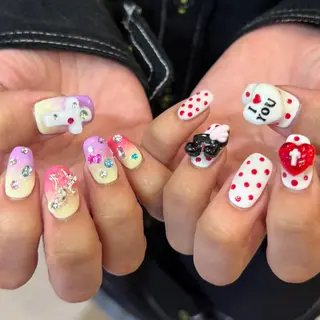ネイル 🍓個性派ネイル🎶 /Komachi❤️のネイルデザイン