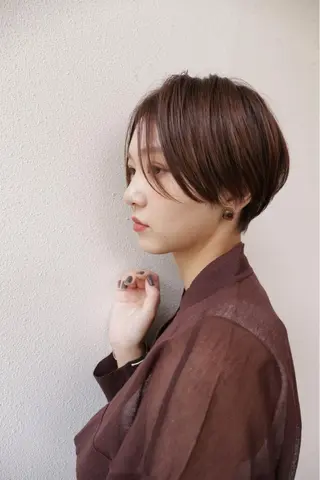 ショート e rikaのヘアスタイル