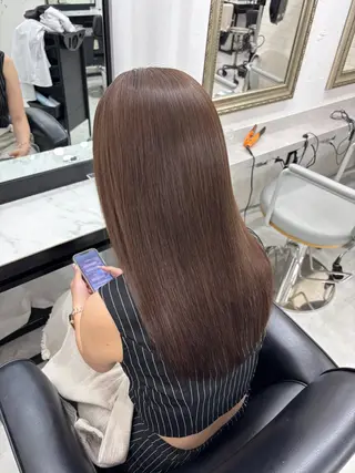 ロング カラー ブリーチ/エクステ モデル募集中🖤のヘアスタイル