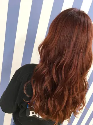 ロング カラー noa ノアのヘアスタイル