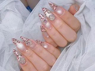 ロング カラー Bling Salonのネイルデザイン