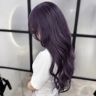 ロング カラー Ren. 🦋デザインカラーのヘアスタイル