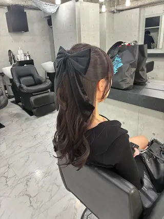 ロング Endearing 🌟銀座のヘアスタイル