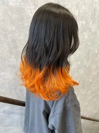 ロング カラー HAREru. モデル募集【戸塚】のヘアスタイル