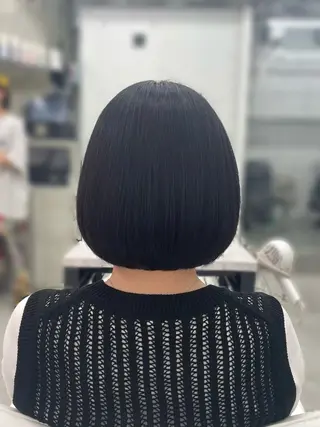 ショート 髪質改善×ブリーチ なしカラー/桃愛のヘアスタイル