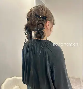 ヘアアレンジ NAKAHARA TSUKUSHIのヘアスタイル
