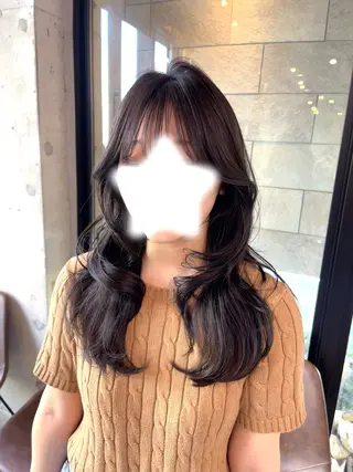 ロング カラー haruka ♡レイヤー/透明感のヘアスタイル