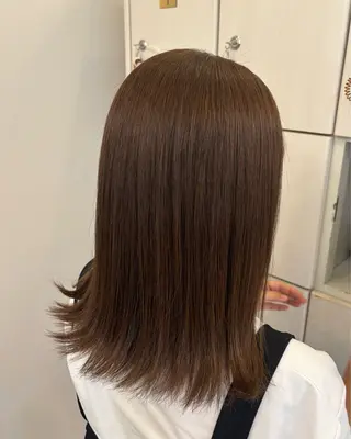 カラー フクシマ ナナミのヘアスタイル