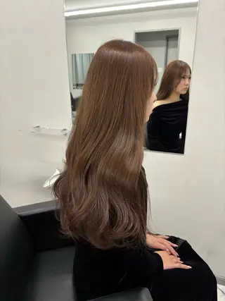 ロング mitty aikaのヘアスタイル