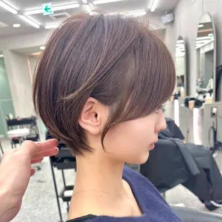 ショート 《髪質改善✖️レイヤ ー🩶》ナオヤのヘアスタイル