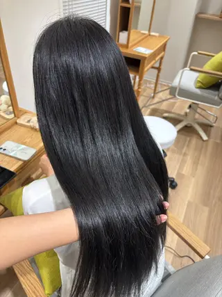 ロング カラー RINNO🌷透明感 カラー/髪質改善のヘアスタイル