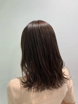 セミロング 🪞透明感カラー🫧 縮毛矯正🥇かずきのヘアスタイル