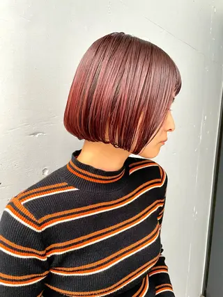ミディアム カラー moro 丁寧なカウンセリングのヘアスタイル