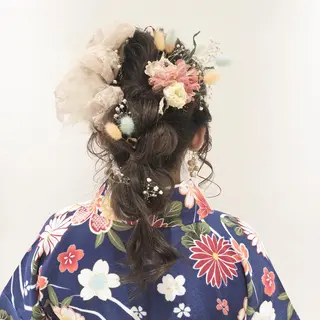 ヘアアレンジ 東 みのりのヘアスタイル