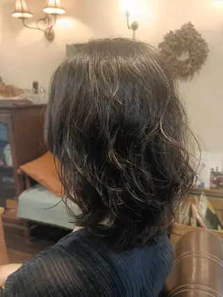 ミディアム ASAKO ✴︎アメリシュシュのヘアスタイル