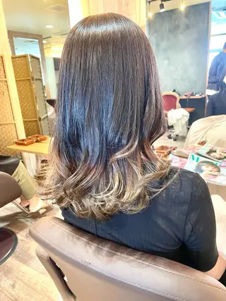 ロング 笠谷 正之のヘアスタイル