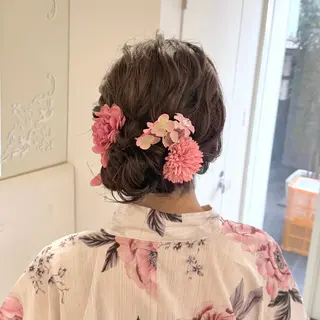 ヘアアレンジ ParveMix 🩶🫧入江 香名のヘアスタイル