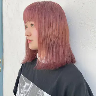 ショート カラー 顔周りカット 【オノザワリョウ】のヘアスタイル