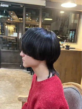 カラー メンズ 松原 樹里のヘアスタイル