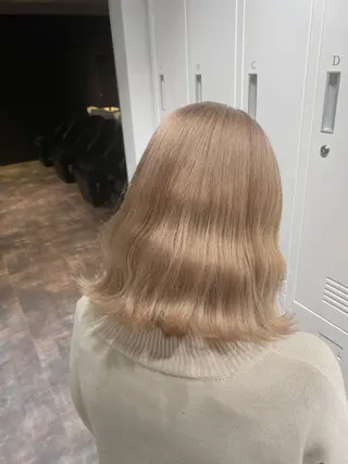 ミディアム カラー esu 天満のヘアスタイル