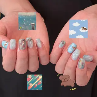 ネイル 🎀フェイ フェイ🫧💗のネイルデザイン