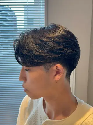 ショート パーマ メンズ yukiho❤️ GAUDI 池袋のヘアスタイル