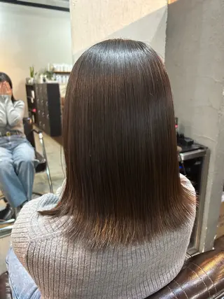 ミディアム カラー 桜田 修未のヘアスタイル