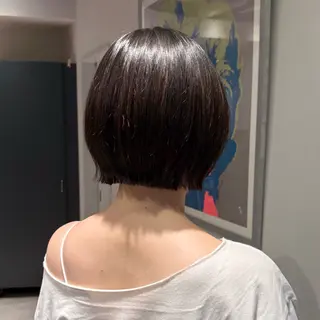 ショート あおい/透明感 /ハイトーンのヘアスタイル