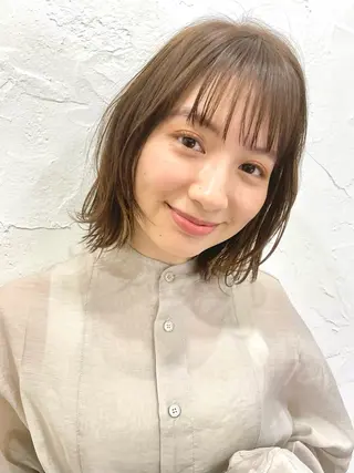 ショート 髪質改善 縮毛矯正/ レイヤー/銀座/本木のヘアスタイル