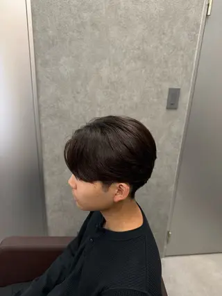 ショート カラー パーマ メンズ メンズ特化 👑YUTAのヘアスタイル