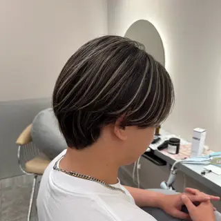 メンズ 🌴海外ハイライト 🌴KUREA🌴のヘアスタイル